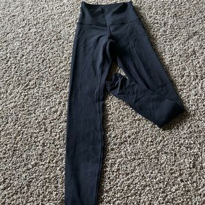 Lululemon Wunder Train Black Leggings